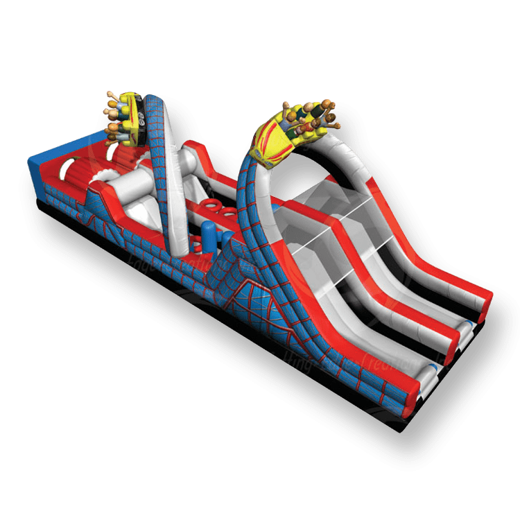 45' Jr Roller Coaster Obstacle Course 45' Jr Roller Coaster Obstacle Course